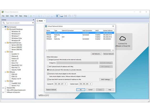 setup virtual networks