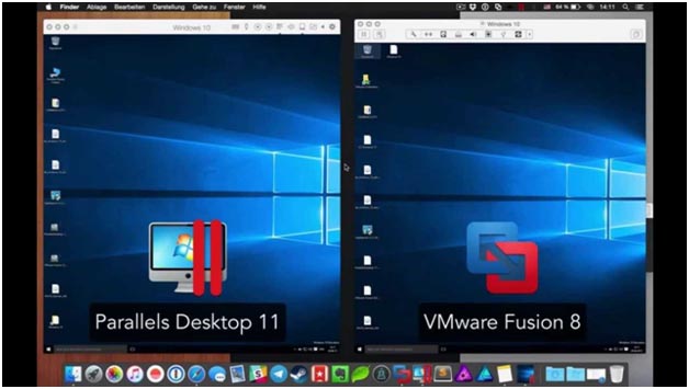 vmware 8 vs parallels 11